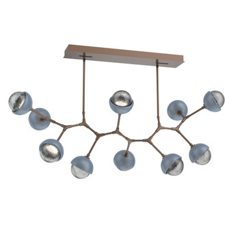 Cabochon Linear Suspension Light Billiard Light Burnished Bronze (1289|PLB0093-BC-BB-S-001-L1-BU)