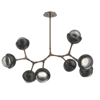 Cabochon Linear Suspension Light Billiard Light Burnished Bronze (1289|PLB0093-BB-BB-S-001-L1-MB)