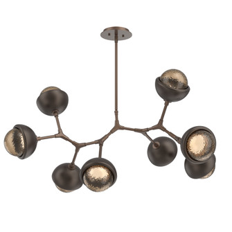 Cabochon Linear Suspension Light Billiard Light Burnished Bronze (1289|PLB0093-BB-BB-B-001-L1-FB)