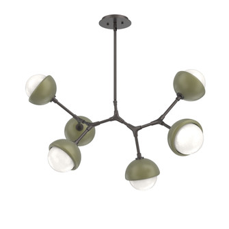 Cabochon Modern Branch - 6pc (1289|PLB0093-BA-GP-WL-001-L3-GE)