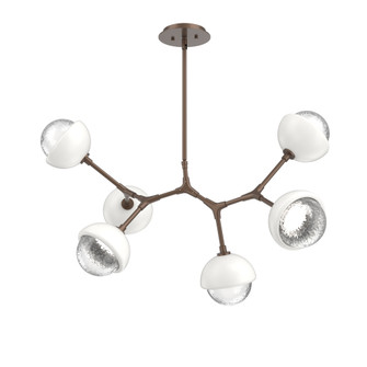 Cabochon Linear Suspension Light Billiard Light Burnished Bronze (1289|PLB0093-BA-BB-C-001-L3-WI)