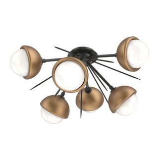 Cabochon Flush Starburst (1289|CLB0093-02-MB-WL-L3-NB)