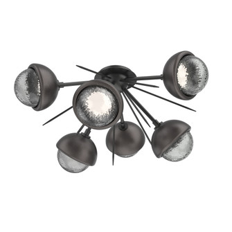 Cabochon Semi Flush Mount Matte Black (1289|CLB0093-02-MB-S-L1-GP)