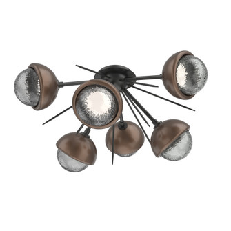 Cabochon Semi Flush Mount Matte Black (1289|CLB0093-02-MB-S-L1-BB)