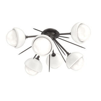 Cabochon Semi Flush Mount Graphite (1289|CLB0093-02-GP-WL-L3-WI)