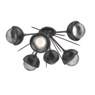 Cabochon Semi Flush Mount Graphite (1289|CLB0093-02-GP-S-L1-MB)