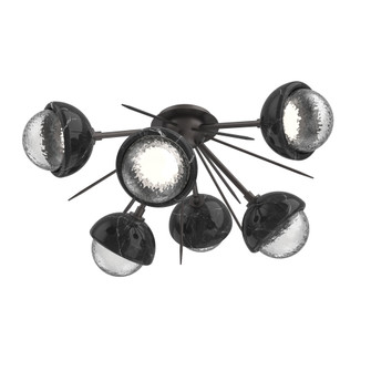 Cabochon Semi Flush Mount Graphite (1289|CLB0093-02-GP-C-L3-BM)