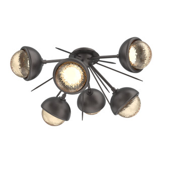 Cabochon Semi Flush Mount Graphite (1289|CLB0093-02-GP-A-L3-MS)
