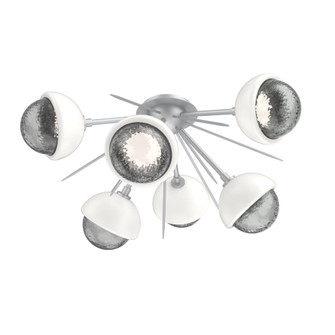 Cabochon Semi Flush Mount Classic Silver (1289|CLB0093-02-CS-S-L3-WI)
