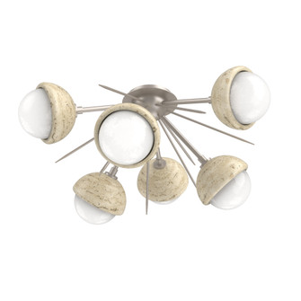 Cabochon Flush Starburst (1289|CLB0093-02-BS-WL-L3-TR)