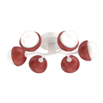 Cabochon Flush Mount - 6pc (1289|CLB0093-01-WI-WL-L3-RE)