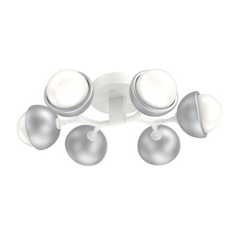 Cabochon Flush Mount - 6pc (1289|CLB0093-01-WI-WL-L3-CS)