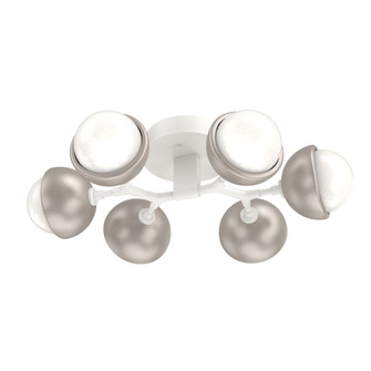 Cabochon Flush Mount - 6pc (1289|CLB0093-01-WI-WL-L3-BS)
