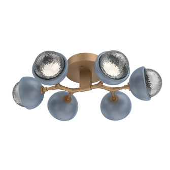 Cabochon Flush Mount - 6pc (1289|CLB0093-01-NB-S-L3-BU)