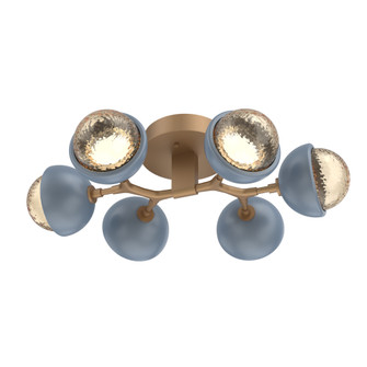 Cabochon Flush Mount - 6pc (1289|CLB0093-01-NB-A-L1-BU)