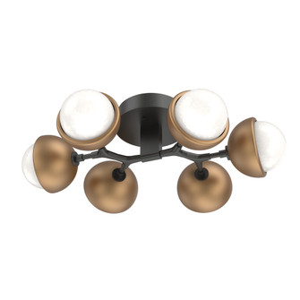 Cabochon Flush Mount - 6pc (1289|CLB0093-01-MB-WL-L3-NB)