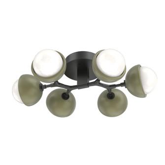 Cabochon Flush Mount - 6pc (1289|CLB0093-01-MB-WL-L3-GE)