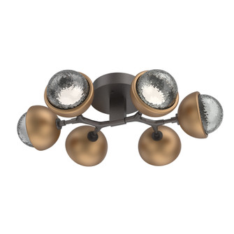 Cabochon Flush Mount - 6pc (1289|CLB0093-01-GP-S-L1-NB)