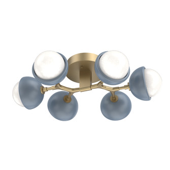 Cabochon Flush Mount - 6pc (1289|CLB0093-01-GB-WL-L3-BU)