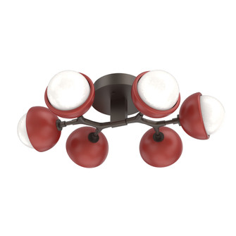 Cabochon Flush Mount - 6pc (1289|CLB0093-01-FB-WL-L3-RE)