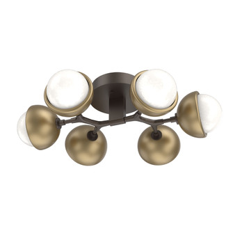 Cabochon Flush Mount - 6pc (1289|CLB0093-01-FB-WL-L3-GB)