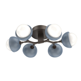 Cabochon Flush Mount - 6pc (1289|CLB0093-01-FB-WL-L3-BU)