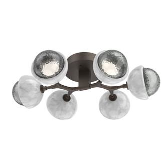 Cabochon Flush Mount Flat Bronze (1289|CLB0093-01-FB-S-L3-WM)