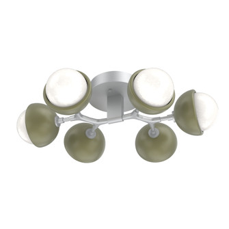Cabochon Flush Mount Classic Silver (1289|CLB0093-01-CS-WL-L3-GE)