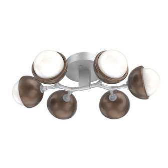 Cabochon Flush Mount - 6pc (1289|CLB0093-01-CS-WL-L3-BB)