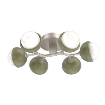 Cabochon Flush Mount Beige Silver (1289|CLB0093-01-BS-WL-L3-GE)