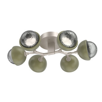 Cabochon Flush Mount - 6pc (1289|CLB0093-01-BS-S-L3-GE)