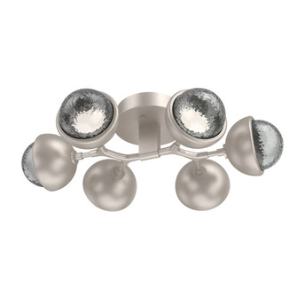 Cabochon Flush Mount Beige Silver (1289|CLB0093-01-BS-S-L1-MS)