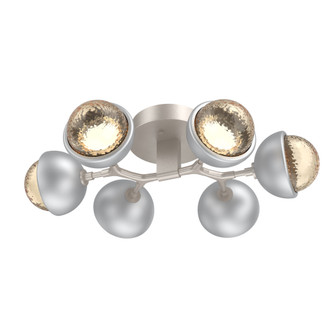 Cabochon Flush Mount Beige Silver (1289|CLB0093-01-BS-A-L1-CS)