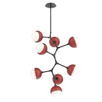 Cabochon Chandelier Large Pendant Matte Black (1289|CHB0093-VB-MB-WL-001-L3-RE)
