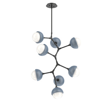 Cabochon Chandelier Large Pendant Matte Black (1289|CHB0093-VB-MB-WL-001-L3-BU)