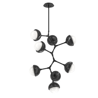 Cabochon Chandelier Large Pendant Matte Black (1289|CHB0093-VB-MB-WL-001-L3-BM)