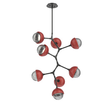 Cabochon Chandelier Large Pendant Matte Black (1289|CHB0093-VB-MB-S-001-L1-RE)