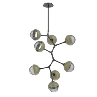 Cabochon Chandelier Large Pendant Matte Black (1289|CHB0093-VB-MB-S-001-L1-GE)
