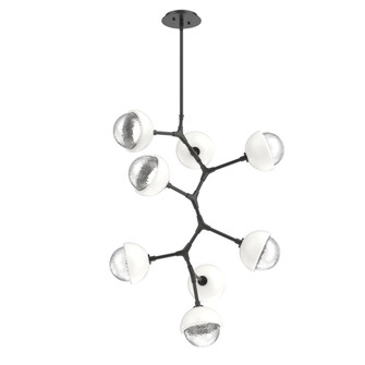 Cabochon Chandelier Large Pendant Matte Black (1289|CHB0093-VB-MB-C-001-L3-WI)