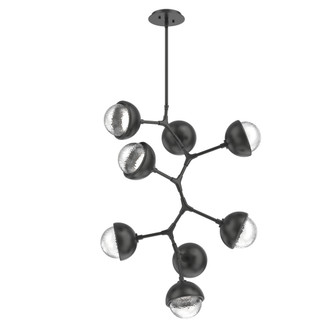 Cabochon Chandelier Large Pendant Matte Black (1289|CHB0093-VB-MB-C-001-L3-MS)