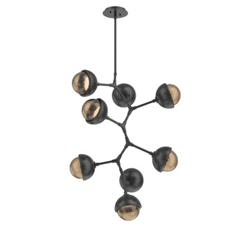Cabochon Chandelier Large Pendant Matte Black (1289|CHB0093-VB-MB-B-001-L3-MS)