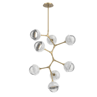 Cabochon Chandelier Large Pendant Gilded Brass (1289|CHB0093-VB-GB-C-001-L1-WM)