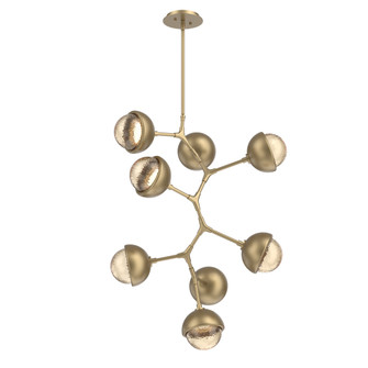 Cabochon Chandelier Large Pendant Gilded Brass (1289|CHB0093-VB-GB-A-001-L1-MS)