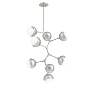 Cabochon Chandelier Large Pendant Beige Silver (1289|CHB0093-VB-BS-WL-001-L3-CS)
