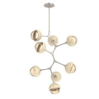 Cabochon Chandelier Large Pendant Beige Silver (1289|CHB0093-VB-BS-A-001-L3-TR)