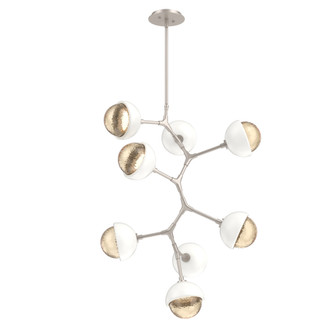 Cabochon Chandelier Large Pendant Beige Silver (1289|CHB0093-VB-BS-A-001-L1-WI)