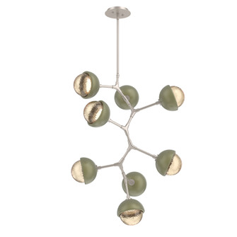 Cabochon Chandelier Large Pendant Beige Silver (1289|CHB0093-VB-BS-A-001-L1-GE)