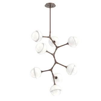 Cabochon Chandelier Large Pendant Burnished Bronze (1289|CHB0093-VB-BB-WL-001-L3-WI)