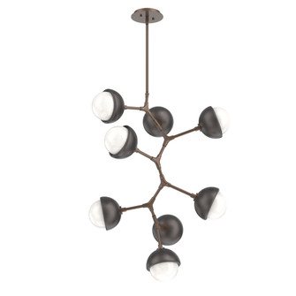 Cabochon Chandelier Large Pendant Burnished Bronze (1289|CHB0093-VB-BB-WL-001-L3-GP)