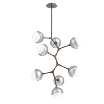 Cabochon Chandelier Large Pendant Burnished Bronze (1289|CHB0093-VB-BB-WL-001-L3-CS)